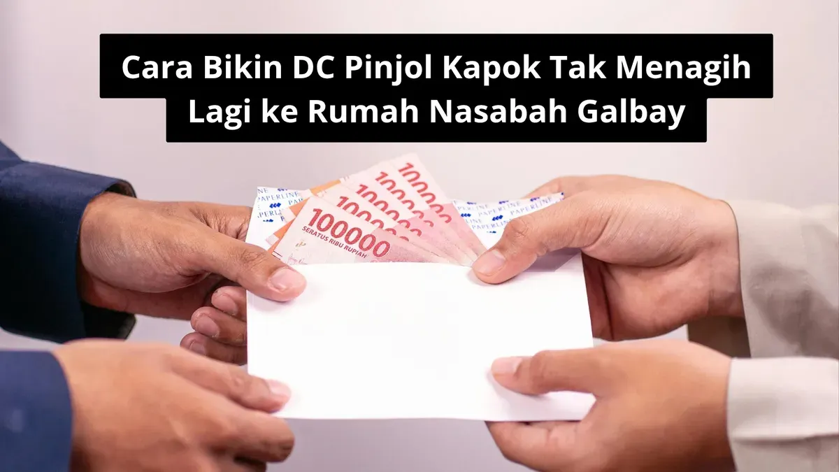 Bikin kapok DC pinjol tak datang lagi ke rumah nasabah. (Canva)