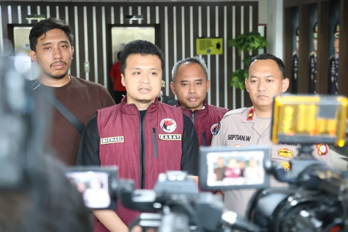 Polresta Bandara Soekarno-Hatta (Soetta) membongkar kasus dugaan pengadaan produk farmasi tanpa izin berupa vape mengandung zat etomidate atau obat keras. (Sumber: Dok. Polresta Bandara Soekarno-Hatta)
