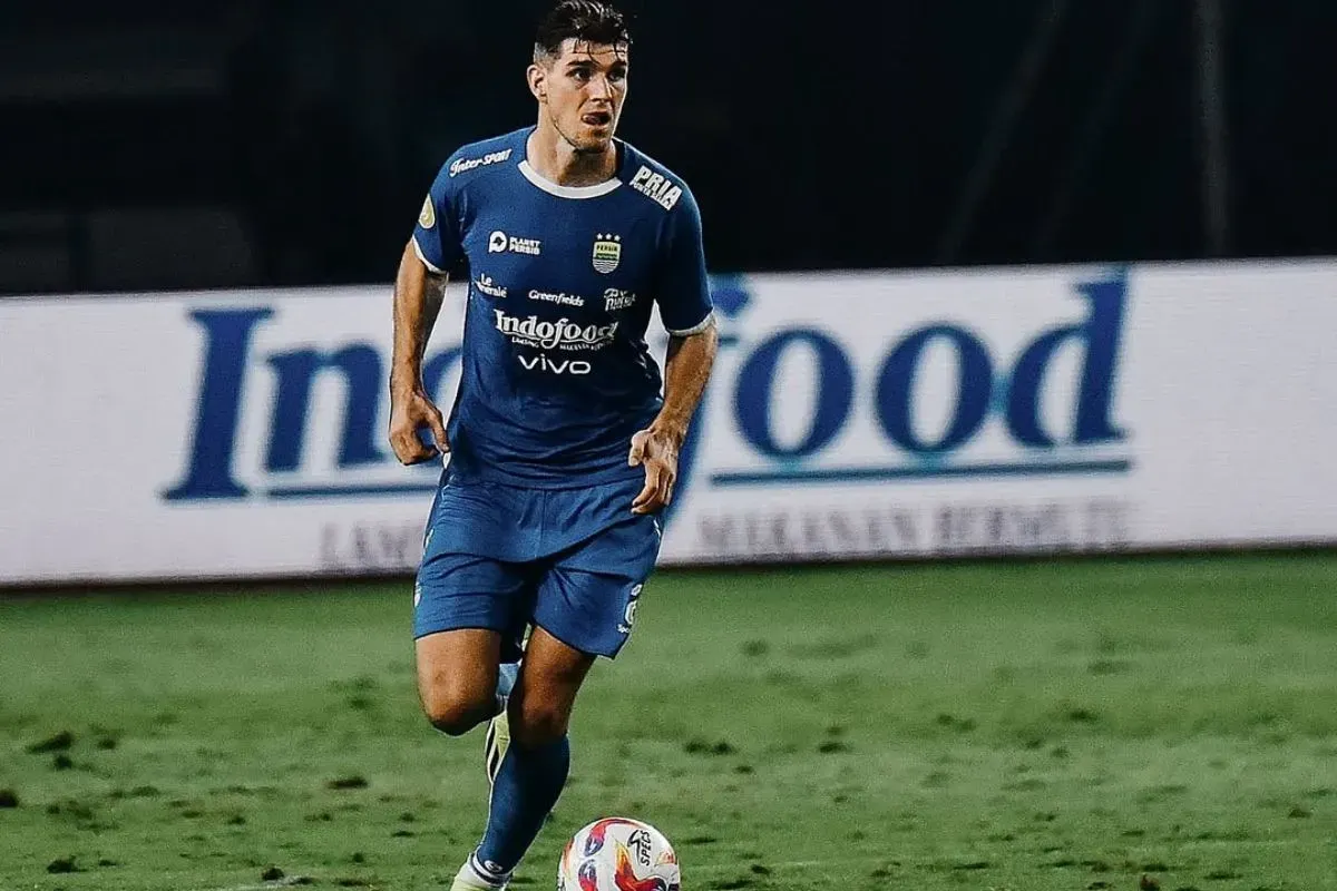 Potret pemain Persib Bandung Nick Kuipers. (Sumber: Instagram/kuipersnick)
