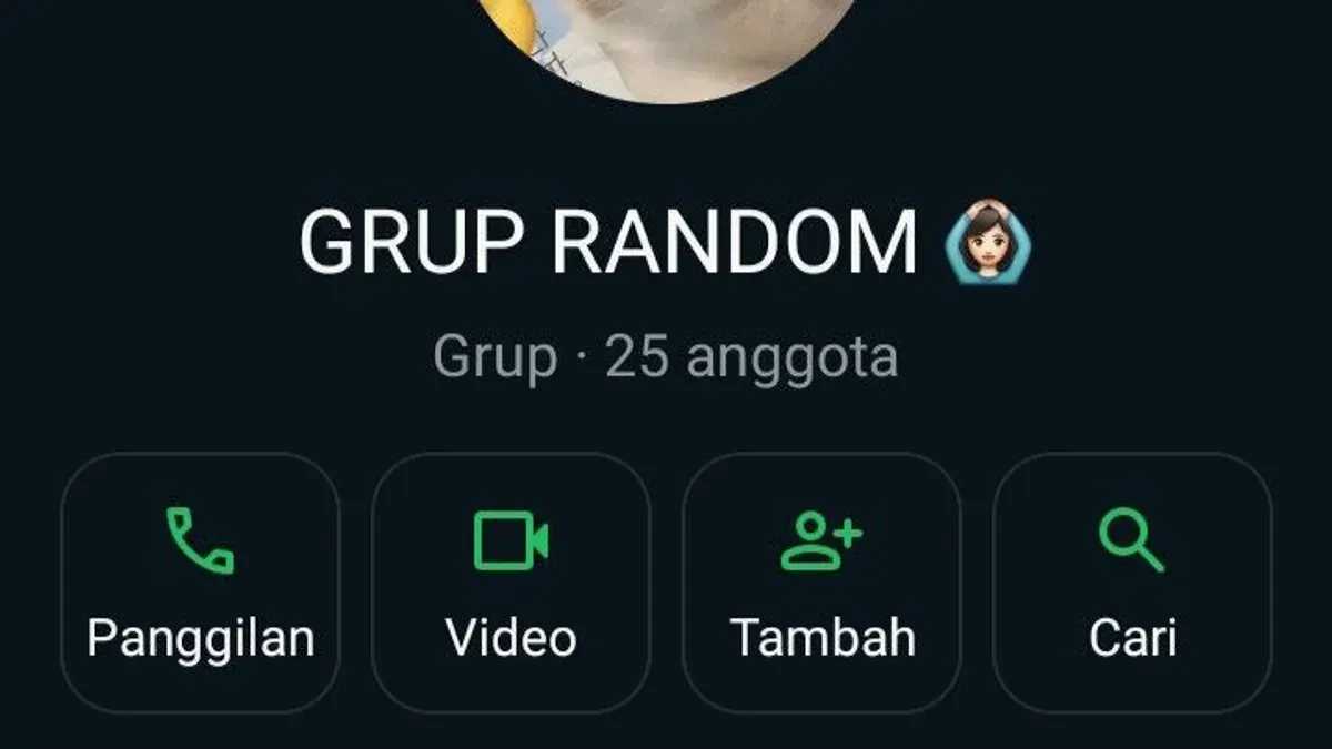 Ilustrasi tampilan grup WhatsAppm (Sumber: Pinterest)