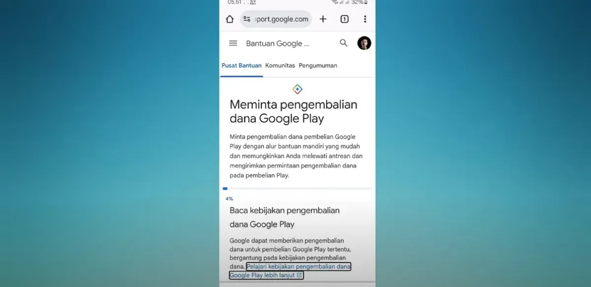 Saldo DANA kamu tiba-tiba kepotong gara-gara Google Play? Tenang, ada cara buat balikin uangnya! (Sumber: Youtube Tutorind)