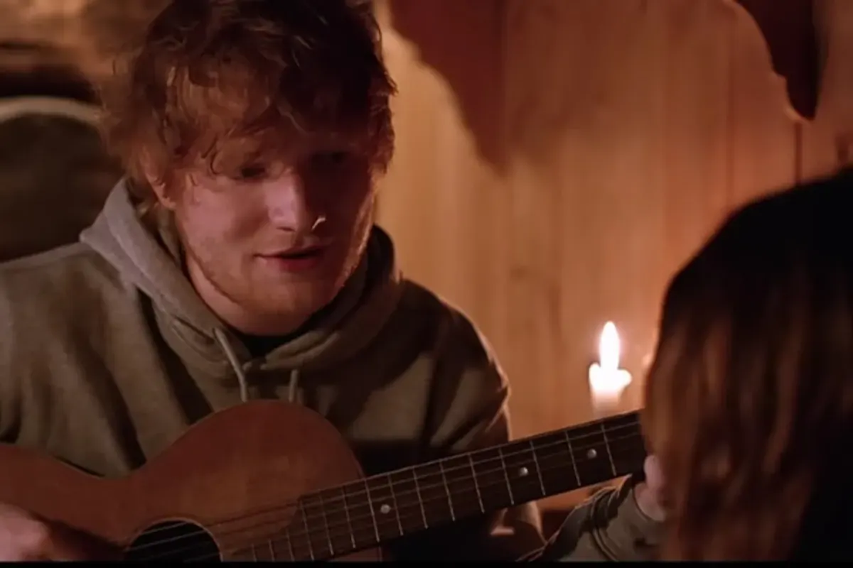 Lirik lagu Perfect dari Ed Sheeran. (Sumber: YouTube/Ed Sheeran)
