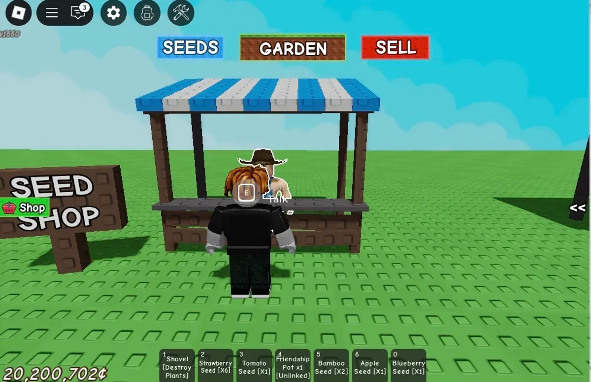 Dapatkan hadiah menarik dari Chris.P.Bacon di Cooking Event Grow a Garden, cek di sini!(Sumber: Roblox)