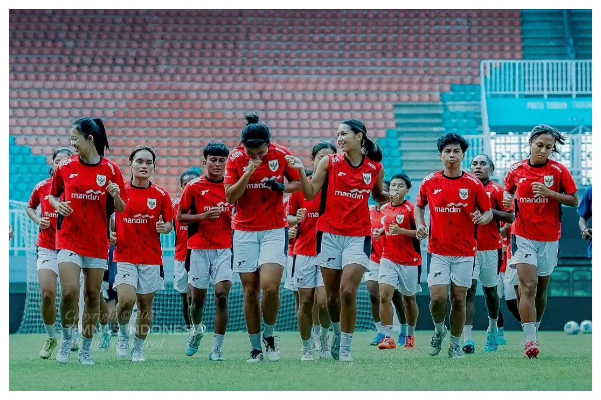 Timnas Putri Indonesia siap berlaga dalam lanjutan ASEAN Women's Championship 2025. (Sumber: X/@TimnasIndonesia)