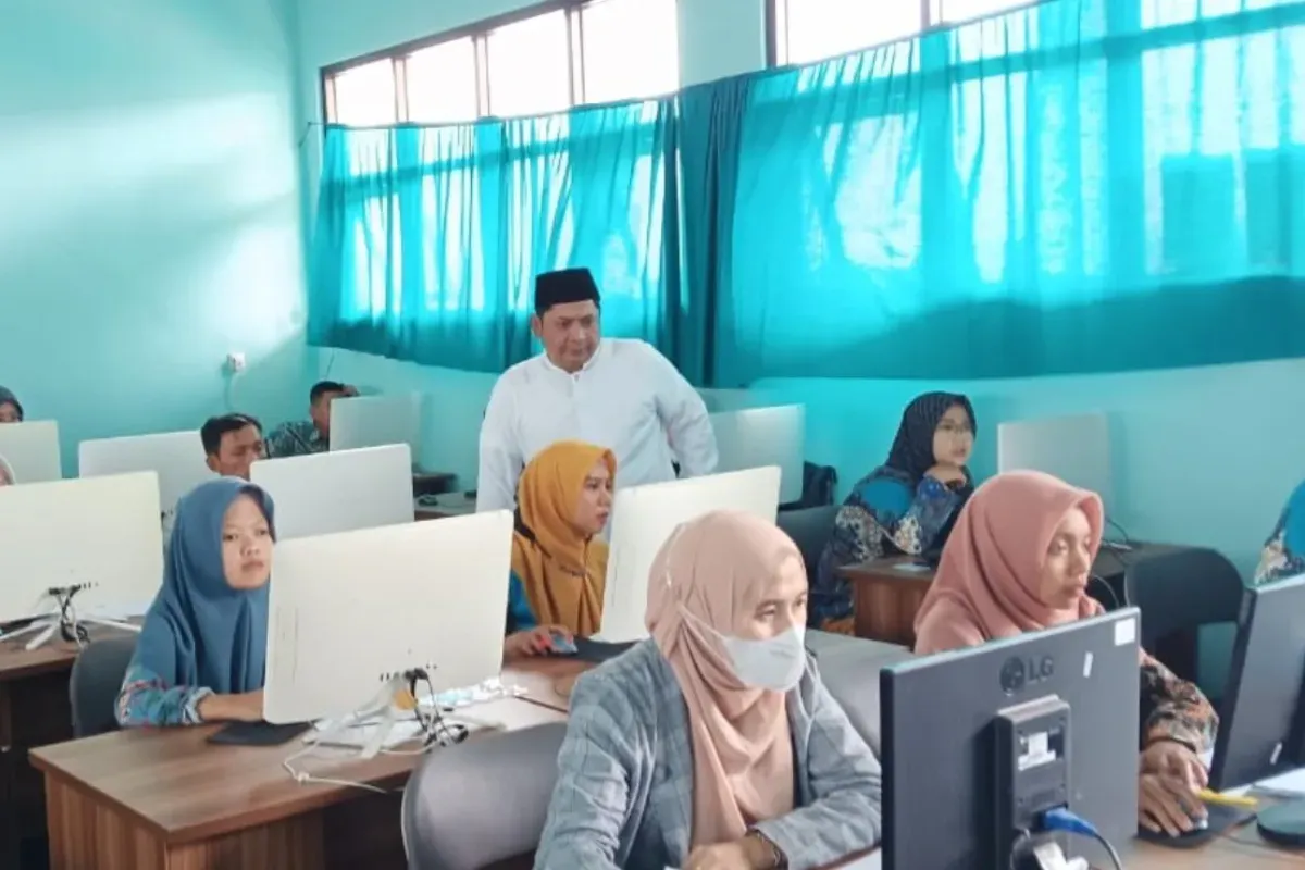 Ilustrasi ujian PPG Kemenag. (Sumber: Kemenag)