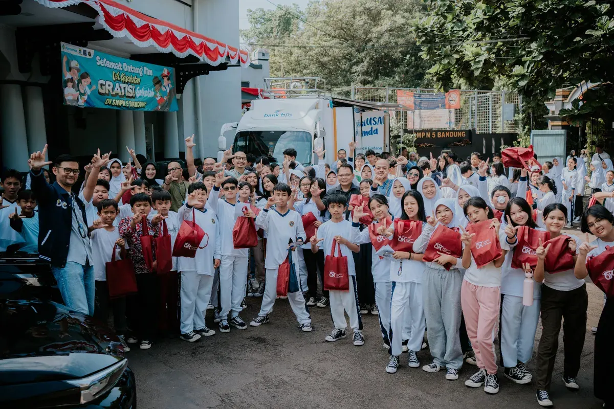 Dinas Pendidikan Kota Bandung bersama bank bjb melalui implementasi Program Satu Rekening Satu Pelajar (KEJAR) (Sumber: Dok. bank bjb)