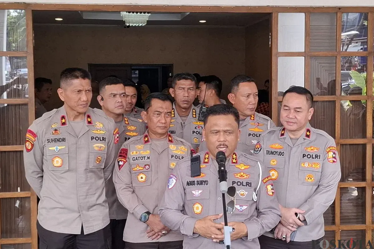 Kepala Korps Lalu Lintas (Kakorlantas) Polri Irjen Agus Suryonugroho saat ditemui di Polda Metro Jaya, Jakarta Selatan, Kamis, 14 Agustus 2025. (Sumber: Poskota/Ali Mansur)