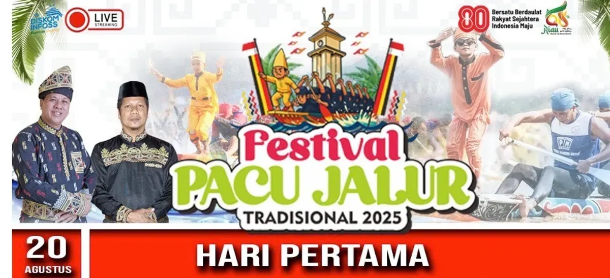 Link live streaming Festival Pacu Jalur 2025 (Sumber: Youtube Diskominfoss Singingi)