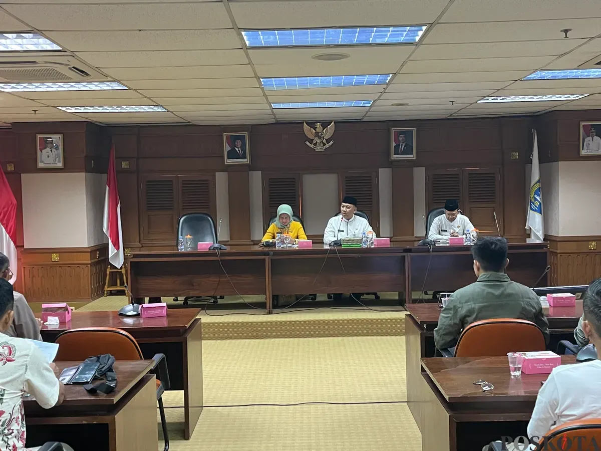 Dinas PPAPP Jakarta gelar diskusi pencegahan TPPO sampai eksploitasi anak di Kantor Wali Kota Jakarta Barat, Jumat, 22 Agustus 2025. (Sumber: Poskota/Pandi Ramedhan)
