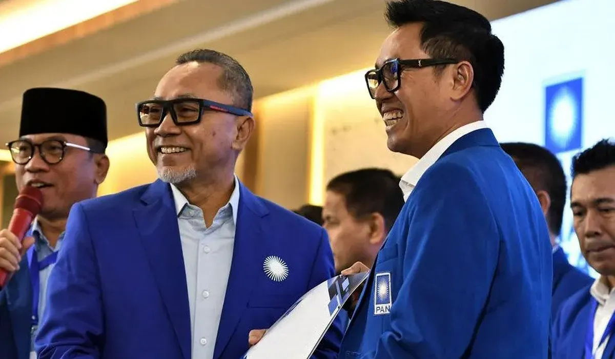 Ketua Umum PAN, Zulkifli Hasan dan Eko Patrio. (Sumber: Dok PAN)