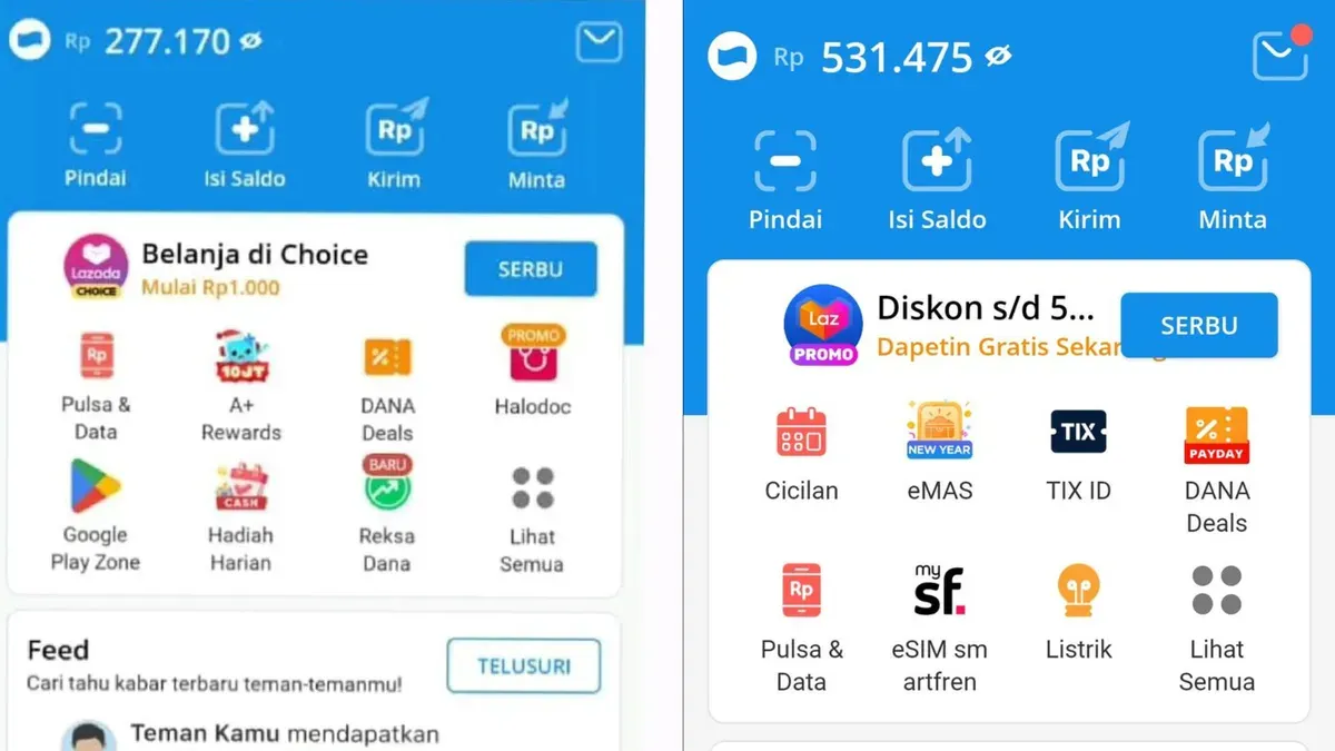 5 aplikasi penghasil saldo DANA. (Sumber: Dok/Dana.id)