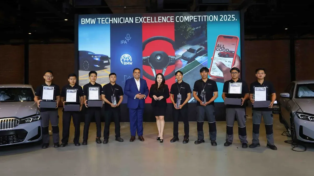 Grand Final BMW Technician Excellence Competition 2025. (Sumber: Dok. BMW Indonesia)