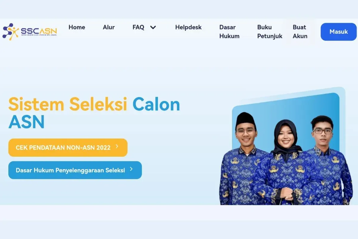 Pendaftaran PPPK Kemenkumham 2026 dibuka Rabu, 7 Januari 2026. (Sumber: tangkapan layar)