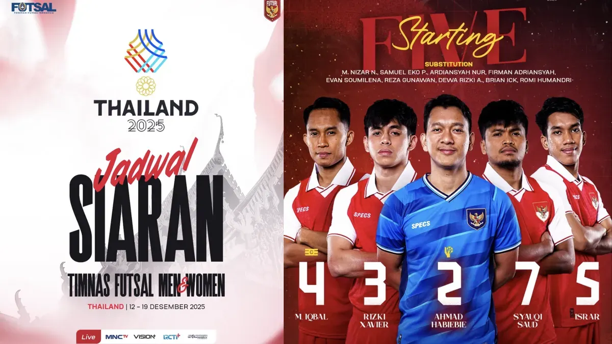 UPDATE LIVE SCORE Indonesia vs Myanmar: Hasil Lengkap Laga Pembuka Futsal SEA Games 2025 (Sumber: Instagram/@timnasfutsal)