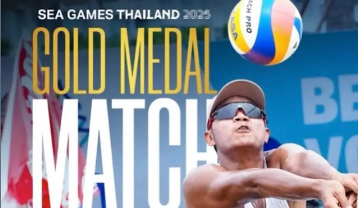 Pertandingan final voli putra Indonesia vs Thailand di SEA Games 2025 (Sumber: Instagram/@indonesian_volleyball)