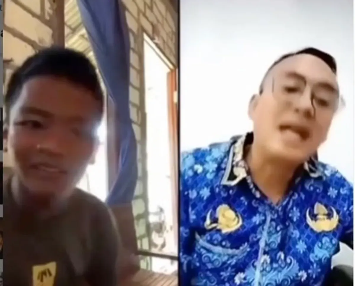Oknum guru diduga mengejek remaja Tuna Wicara saat live, aksinya dikecam netizen (Sumber: Instagram)