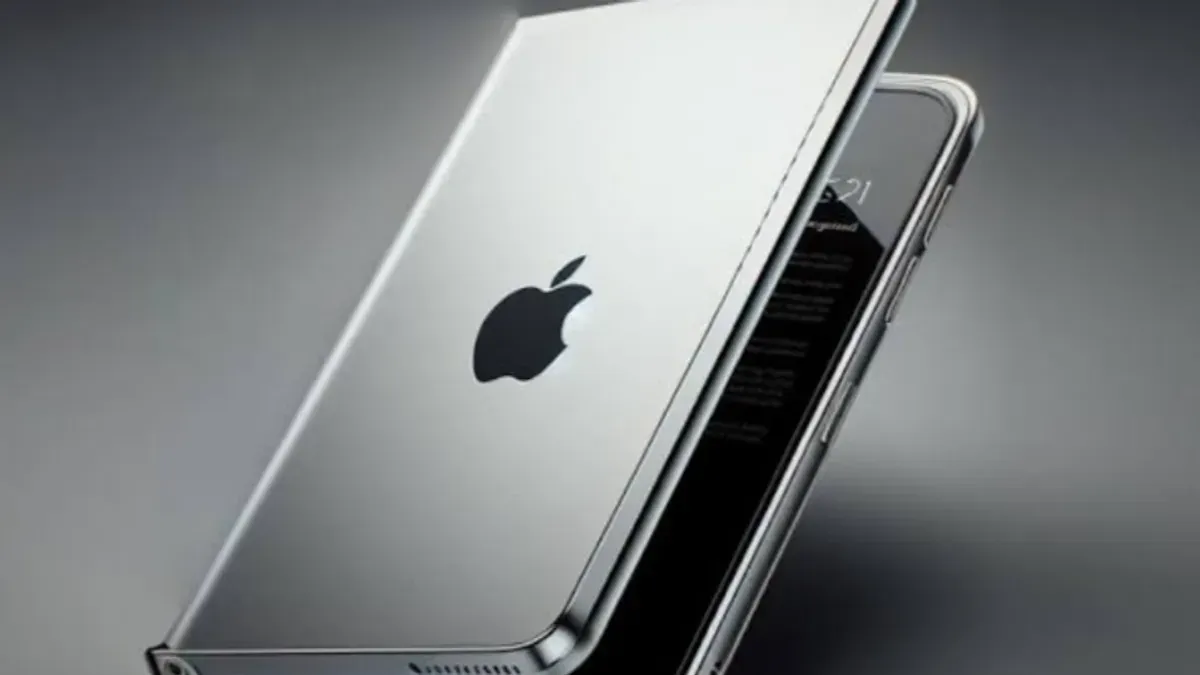 Bocoran harga dan jadwal rilis iPhone Fold. (Sumber: GSM Arena)