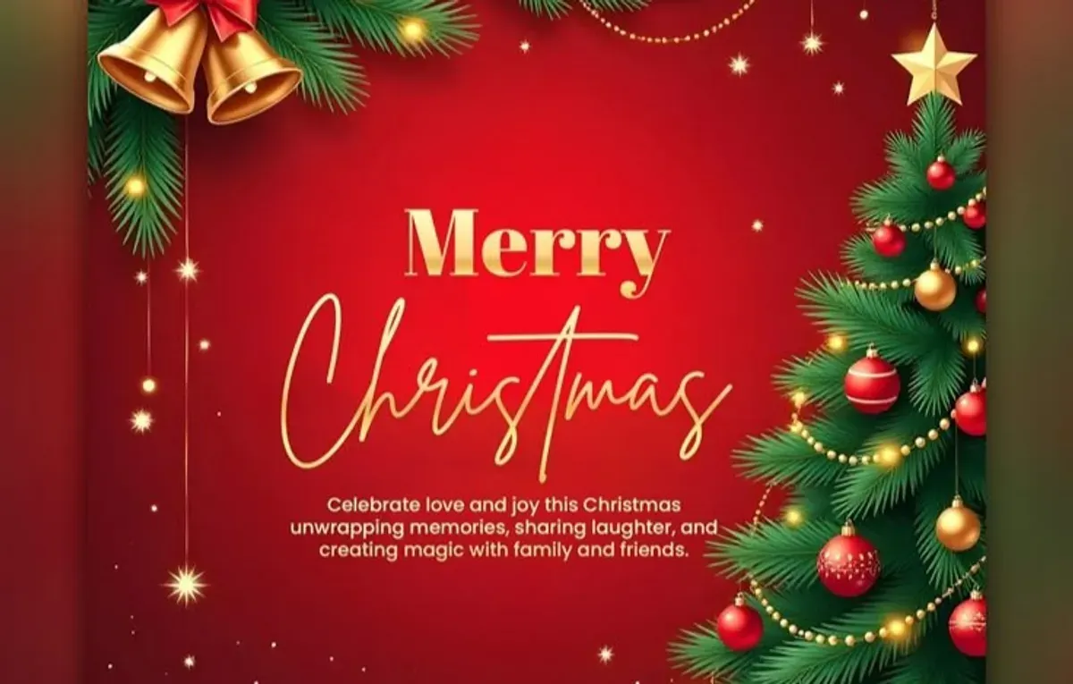 Contoh Poster Natal 2025: Inspirasi Desain Bermakna untuk Ibadah, Keluarga, dan Pelayanan Gereja (Sumber: Pinterest)