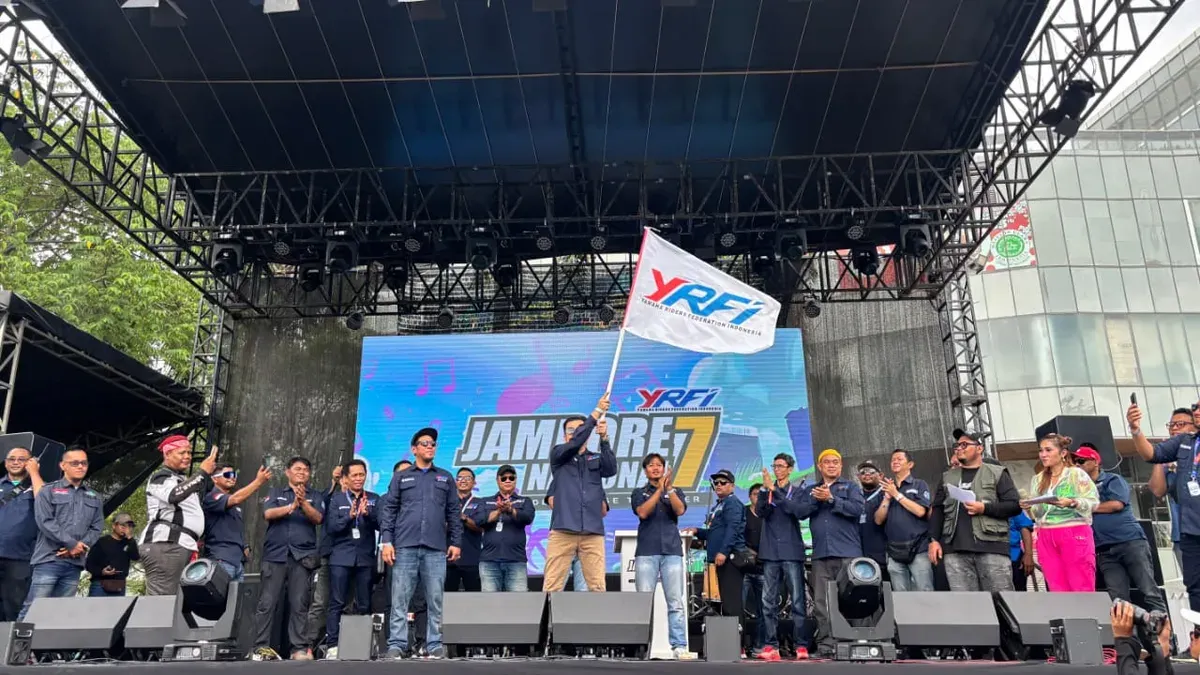 YRFI menggelar Munas ke-5 dan Jamnas ke-7 di Jakarta. (Sumber: Dok. Yamaha)