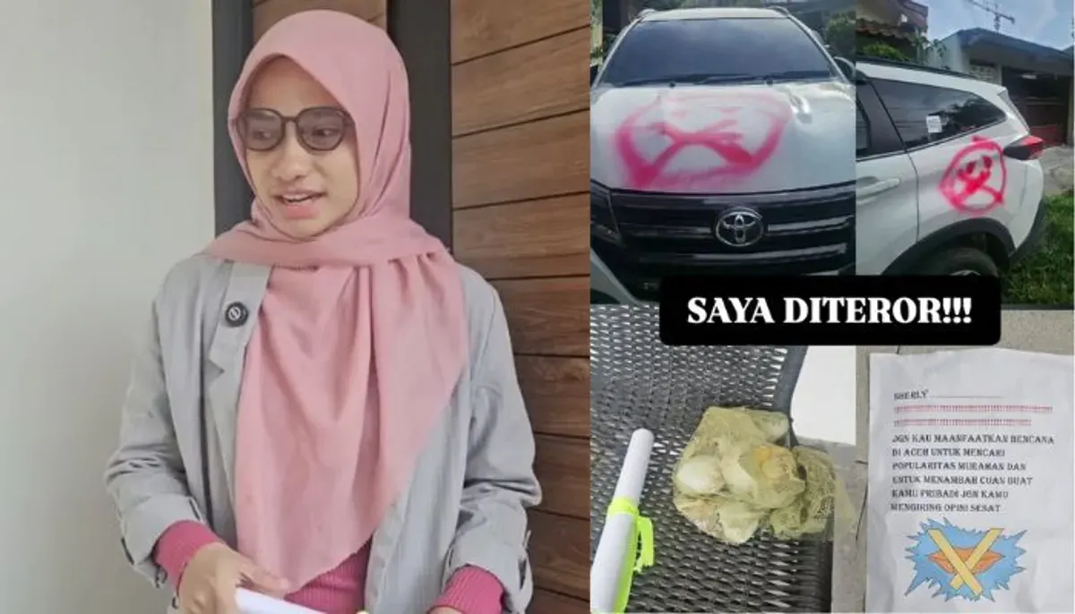 Influencer Sherly Annavita dapat teror fisik usai vokal terkait bencana Sumatera. (Sumber: Instagram/@sherlyannavita)