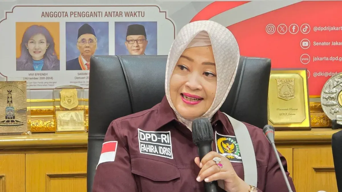 Anggota DPD RI, Fahira Idris. (Sumber: Dok. Istimewa)