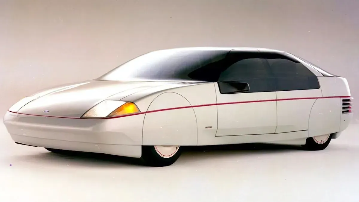 Ford Probe IV Concept 1983 yang lama hilang kini muncul kembali dan ditawarkan di Facebook Marketplace. (Sumber: Drive)