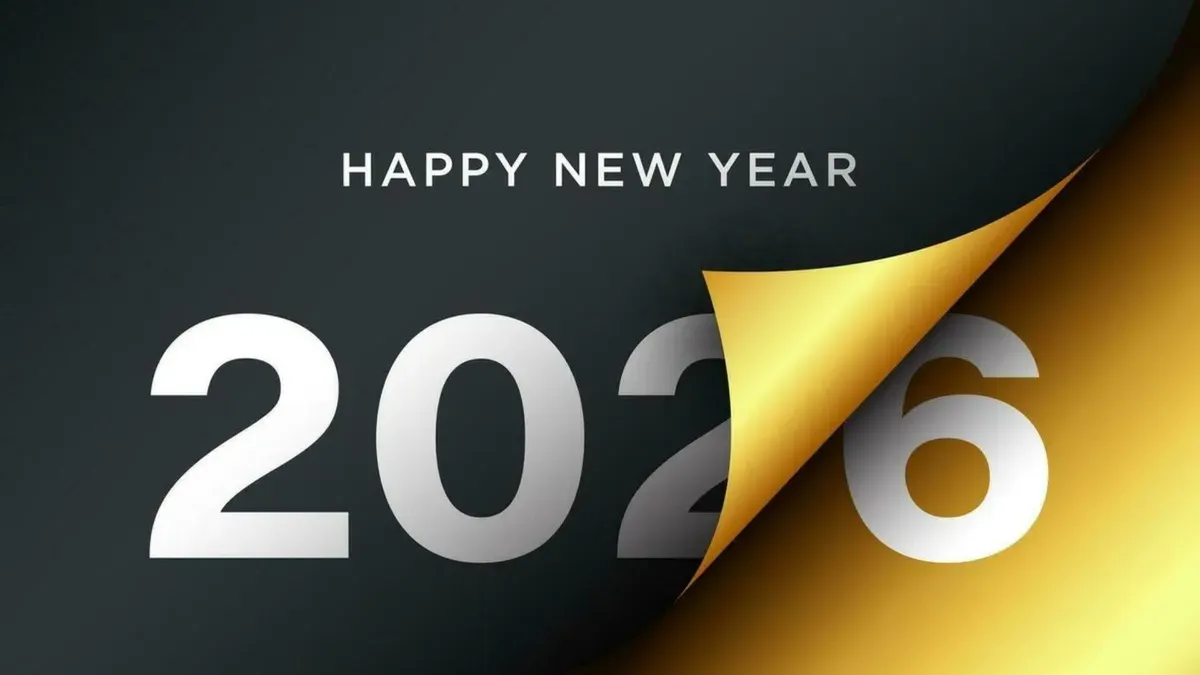 Kata-kata tahun baru 2026 (Sumber: Pinterest/vecteezy)