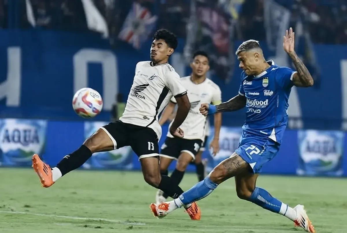 skor akhir Persib 1-0 PSM. (Sumber: Instagram/@persib)