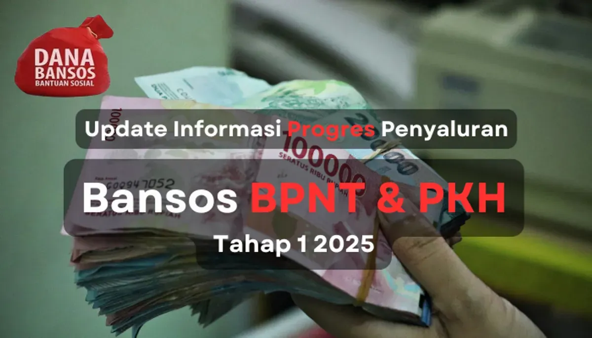 Informasi terbaru perkembangan penyaluran bansos PKH dan BPNT 2025 tahap 1 2025. (Sumber: Poskota/Aldi Harlanda Irawan)
