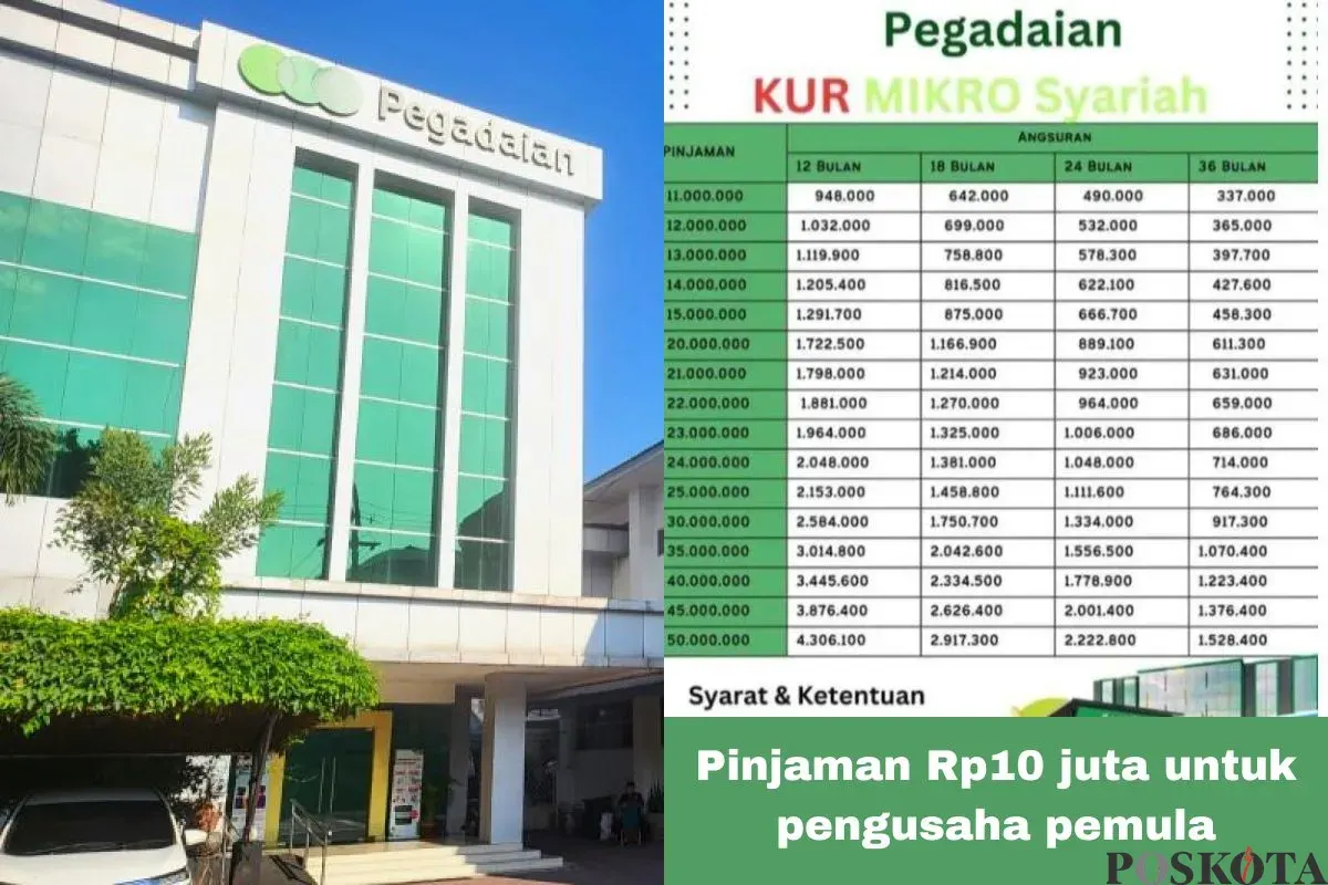 Cara Ajukan KUR di Pegadaian, Bisa Dapat Pinjaman hingga Puluhan Juta (Sumber: Poskota/Arip Apandi)