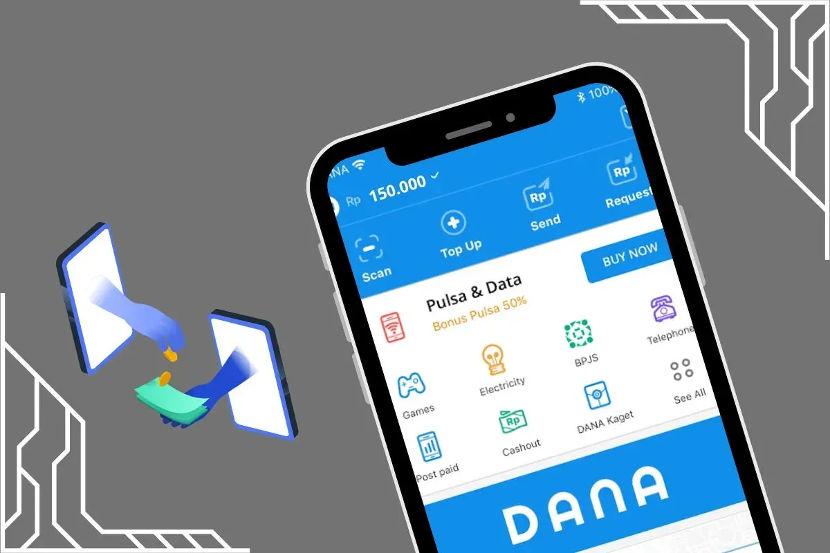 Klaim saldo Dana gratis Rp150000 pakai 4 cara berikut. (Sumber: Poskota/Syifa Luthfiyah)