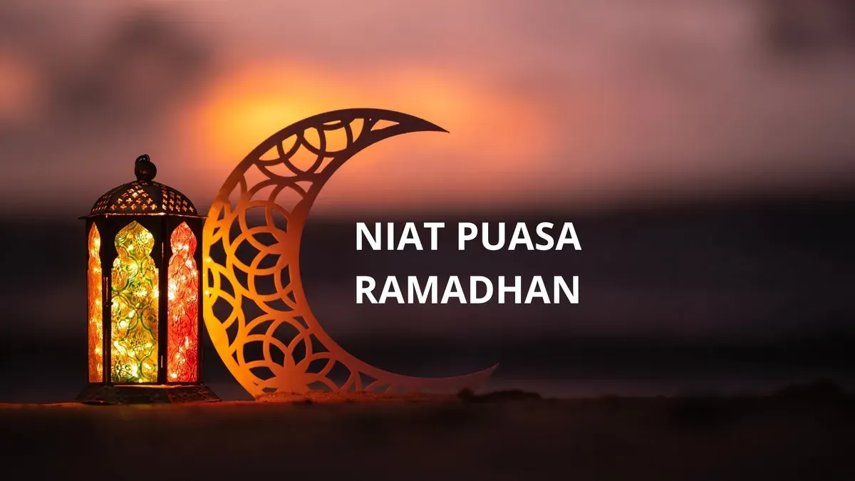 Niat puasa Ramadhan 1446 Hijriyah atau 2025. (Canva)