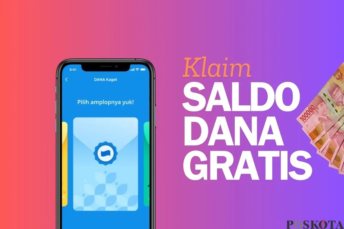 Saldo DANA gratis langsung cair begitu diklaim. (Sumber: Poskota/Febrian Hafizh Muchtamar)