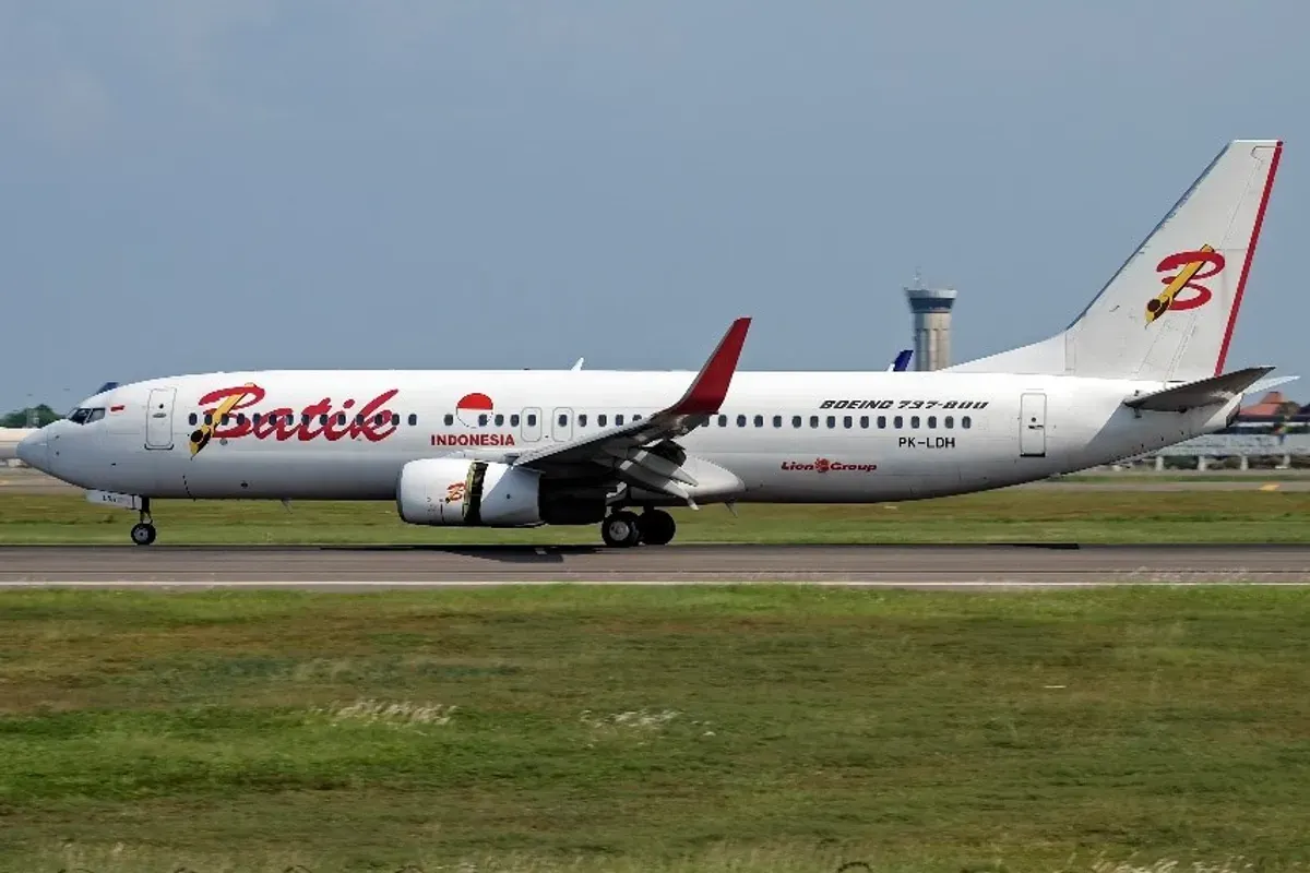Ilustrasi: Batik Air terpaksa mendarat darurat di Bandara Palembang. (Sumber: Dokumentasi Istimewa)
