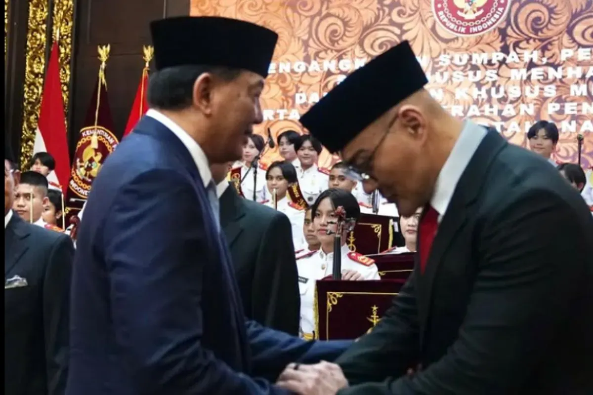 Deddy Corbuzier dilantik sebagai Stafsus Menhan Sjafrie Sjamsoeddin (Sumber: Instagram/@dc.kemhan)