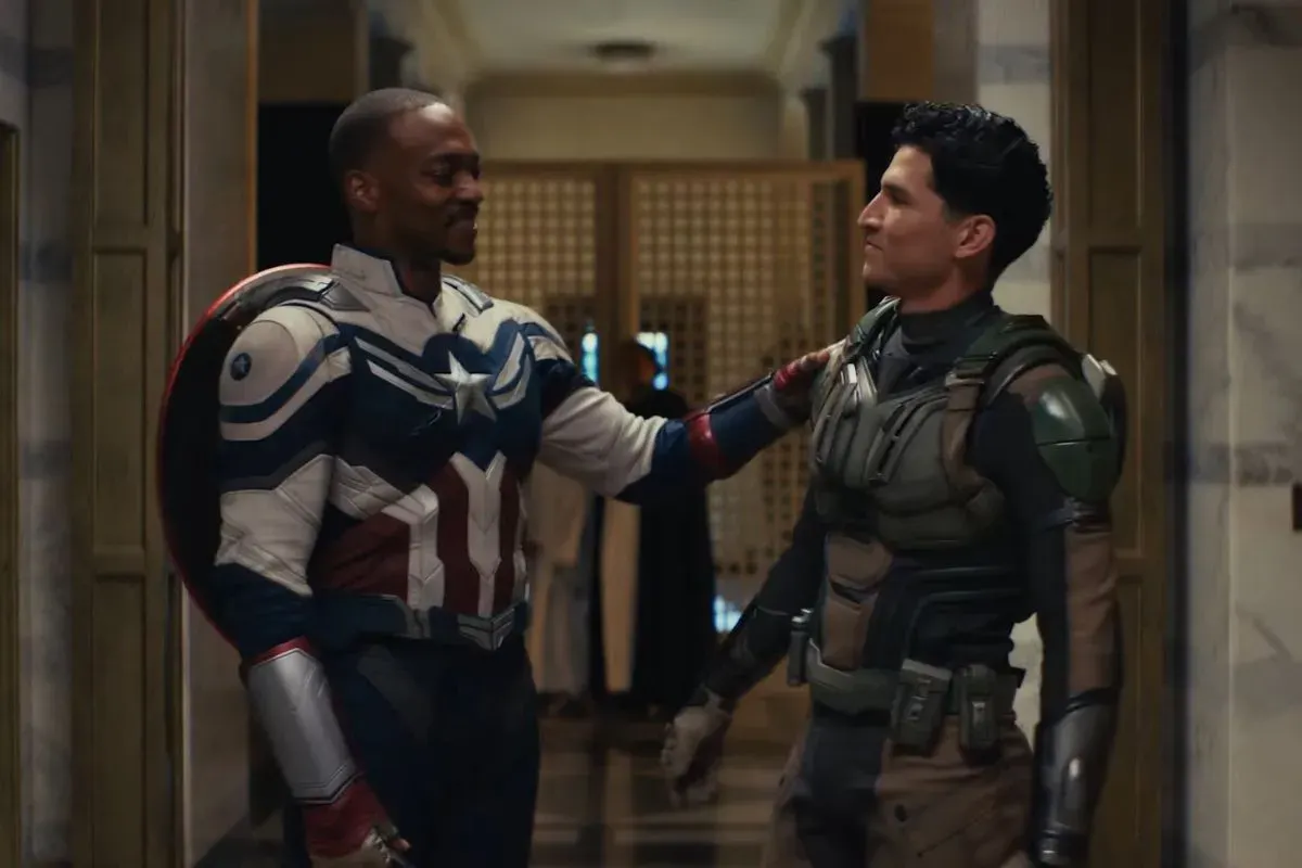 Review film Captain America: Brave New World.(Sumber: X/@DannyRamirez)