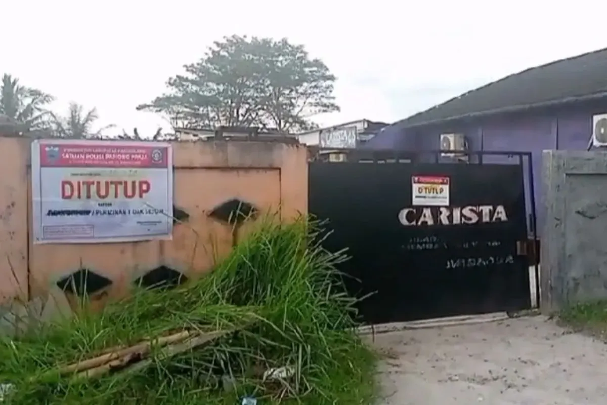 Tempat Hiburan Malam di Kabupaten Pandeglang ditutup Satpol PP. (Sumber: Dok. Warga)