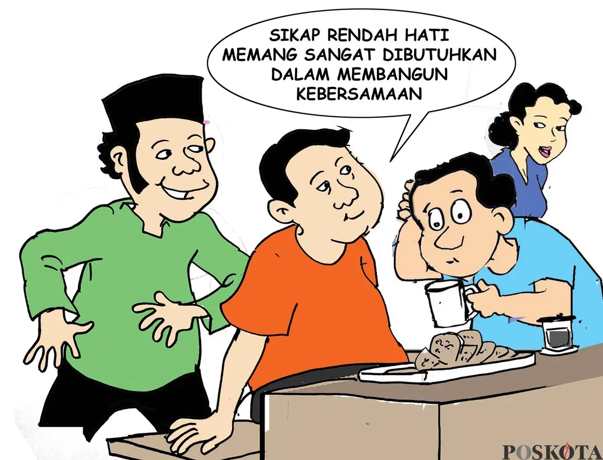Obrolan Warteg: Makin Berisi, Kian Merunduk (Sumber: Poskota/Yudhi Himawan)