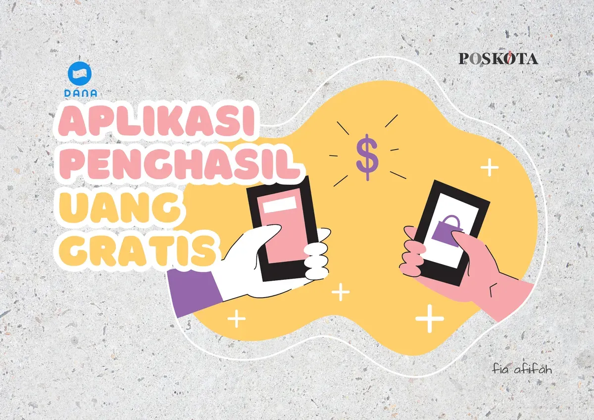 Ilustrasi mendapat saldo DANA gratis dari aplikasi penghasil uang. (Sumber: Poskota/Fia Afifah)