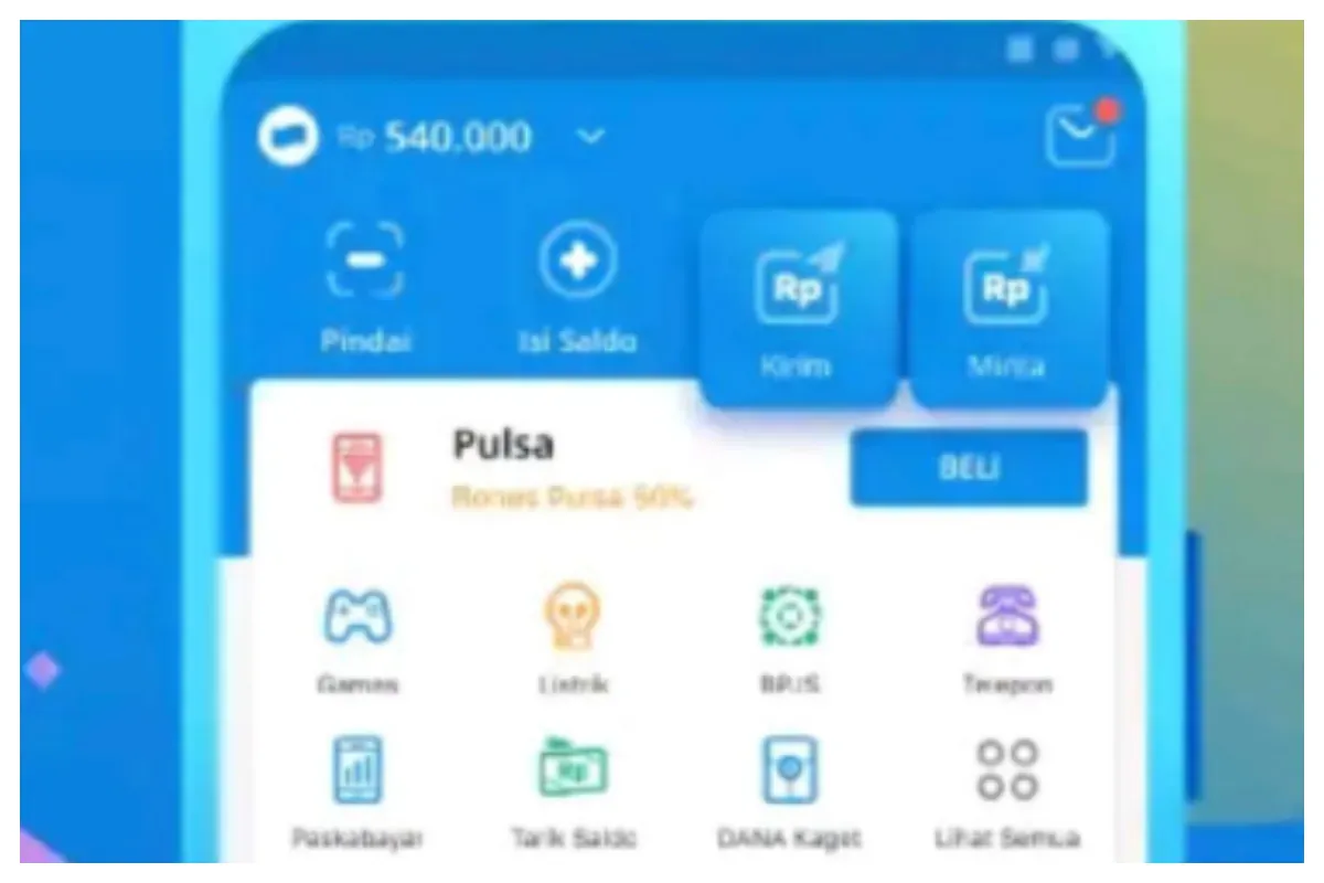 ilustrasi aplikasi penghasil saldo DANA gratis yang terbukti membayar (Sumber: DANA/Hanin)