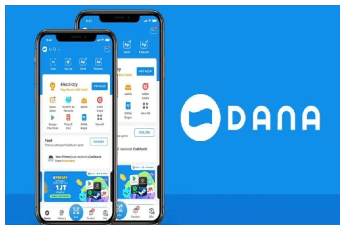 Ilustrasi aplikasi DANa untuk transfer saldo DANA ke rekening bank. (Sumber: DANA)