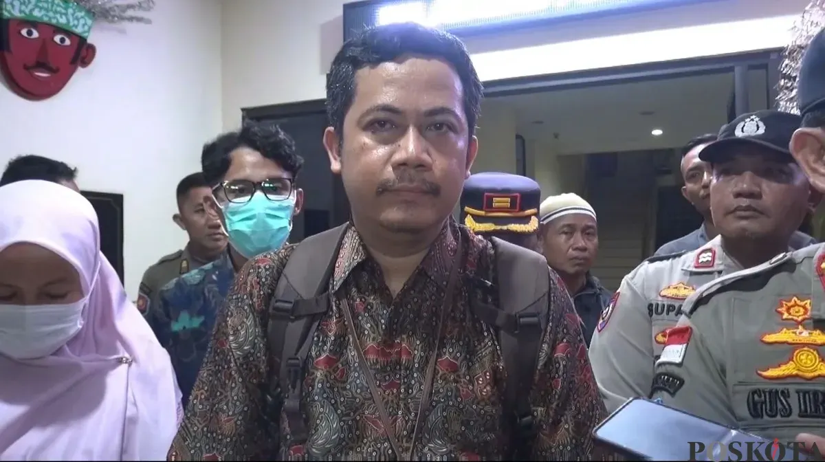 Ketua Tim Cegah Tangkal dan Siber BPOM Jakarta, Andrianto Nur Ichsan. (Sumber: Poskota/Pandi Ramedhan)