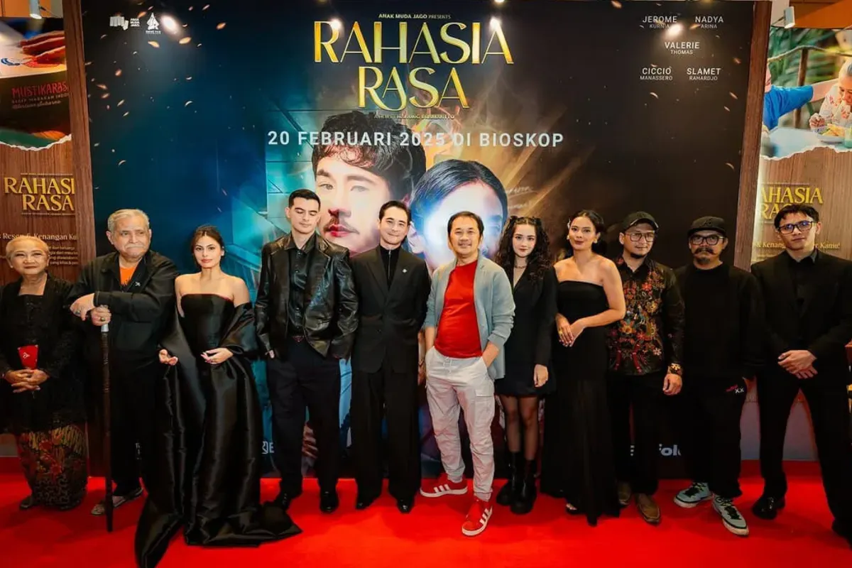 Gala premier film Rahasia Rasa. (Sumber: Instagram/@jerompret)
