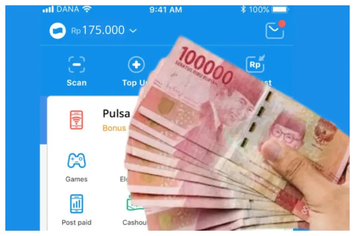 Uang gratis dari game penghasil saldo DANA, mainkan sekerang juga. (Sumber: DANA)