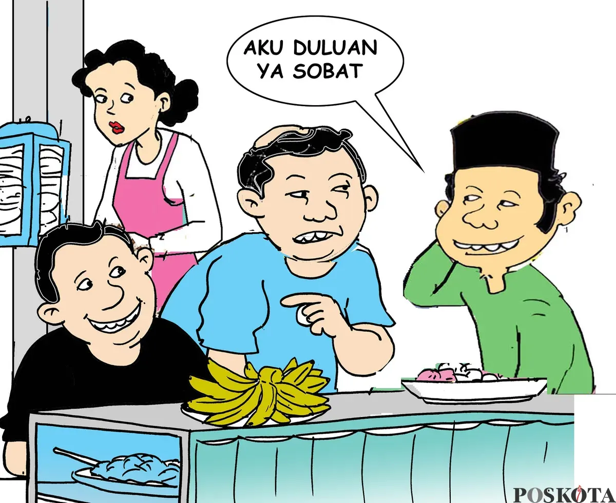 Obrolan Warteg: Kabur Duluan (Sumber: Poskota/ Yudhi Himawan)