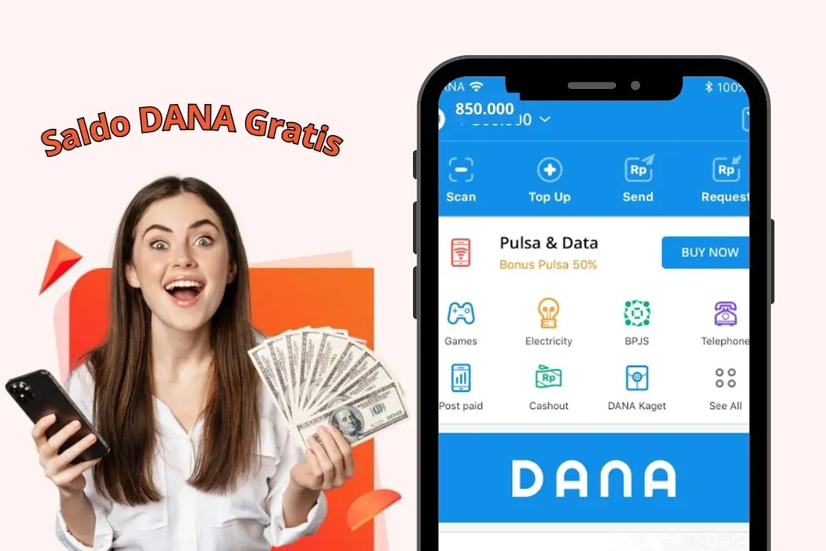 Ternyata dengan menjadi blogger kamu bisa dapatkan uang tambahan berupa saldo DANA. (Sumber: Poskota/edited by Syifa Luthfiyah)