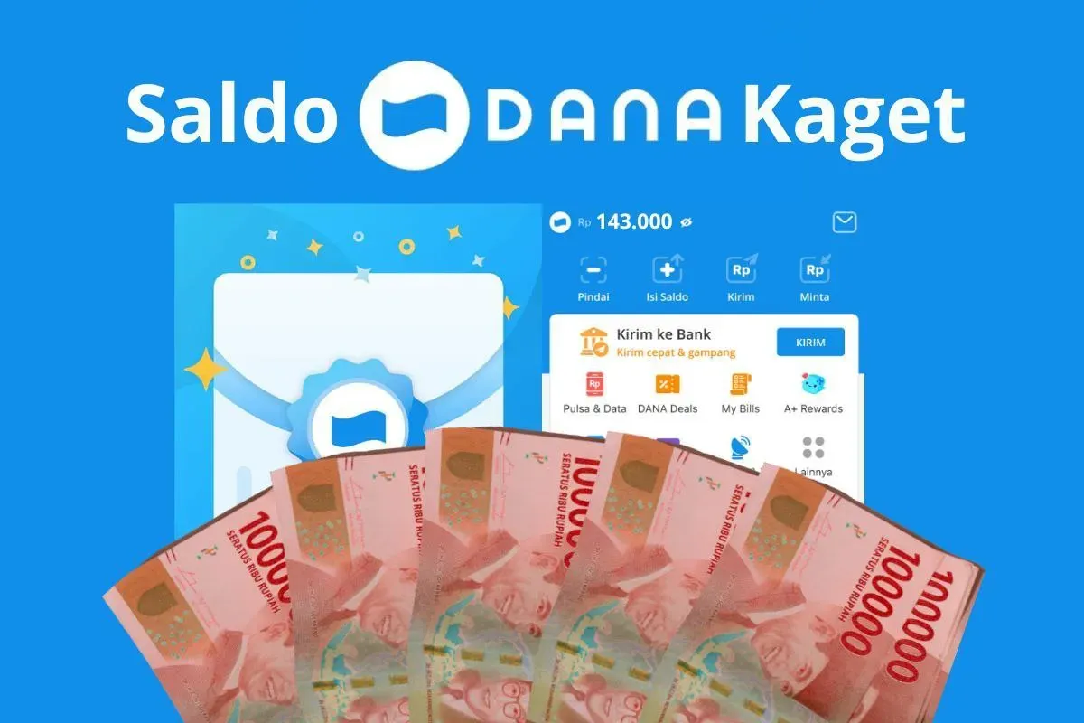 Kabar baik untuk pengguna DANA! Pada hari ini, 25 Februari 2025, kamu berkesempatan mendapatkan saldo DANA Kaget sebesar Rp150.000 yang langsung masuk ke akunmu.(Sumber: Poskota/Audie Salsabila)
