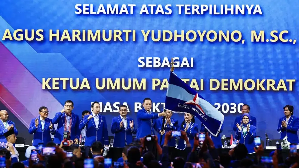 Agus Harimurti Yudhoyono kembali terpilih menjadi Ketua Umum Partai Demokrat periode 2025-2030. (Sumber: Instagram @agusyudhoyono)
