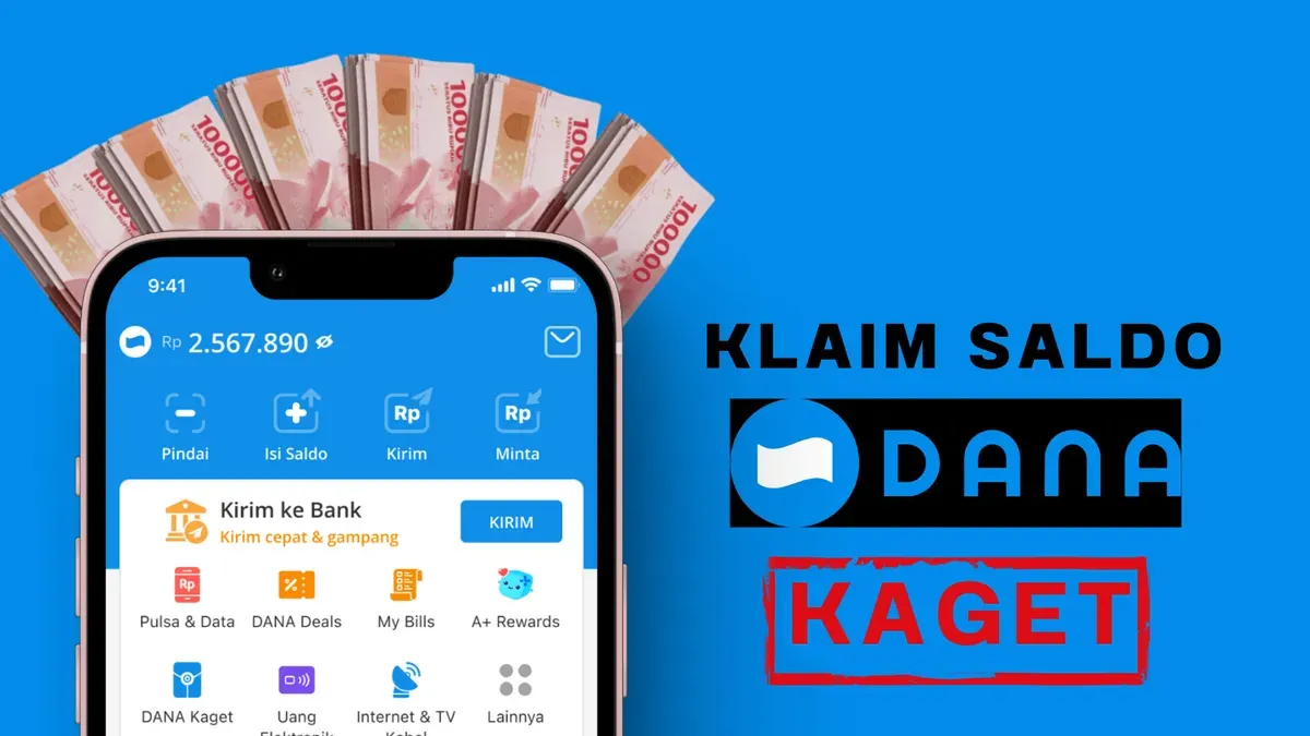 Mau saldo DANA kaget gratis coba 5 aplikasi penghasil uang ini dan dapatkan saldo DANA dengan mudah! (Sumber: Poskota/Shandra)