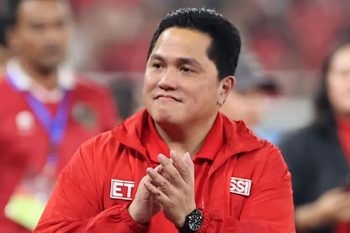 Reaksi Erick Thohir setelah Timnas Indonesia U-17 lolos ke Piala Dunia U-17 2025. (Sumber: X/ Erick Thohir)